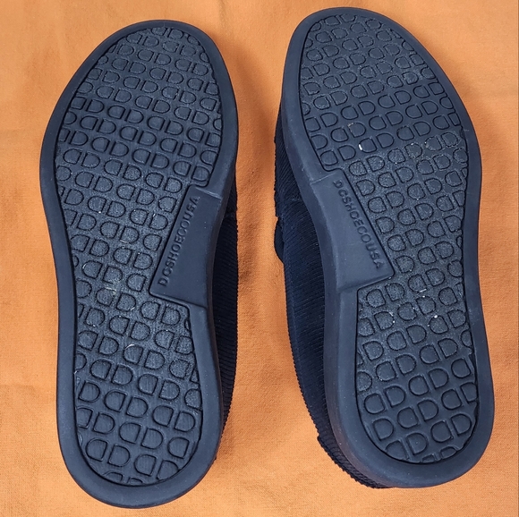 DC Villain Courdoroy Skate Shoes Black/Black size M8 W9.5-10 EUC - Picture 3 of 6